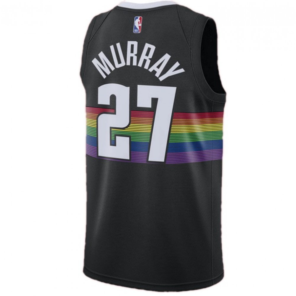 Men's Denver Nuggets Jamal Murray #27 Black Swingman Player Jersey – City Edition-Pro Kit Vault | Brand New 26/27 Sports Jerseys